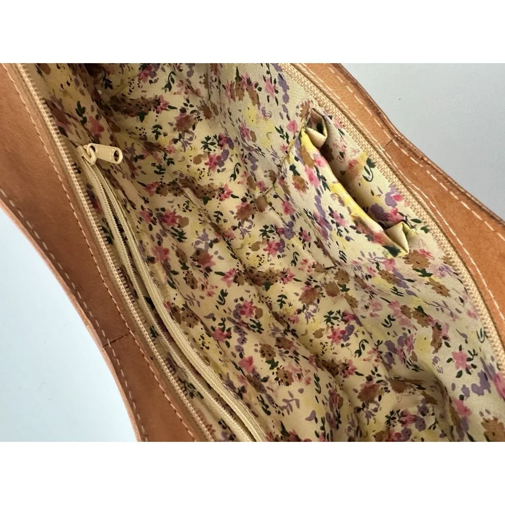 Western Purse Hand Made Medium Natural Cowgirl Rodeo‎ Ranch Vintage Y2K
